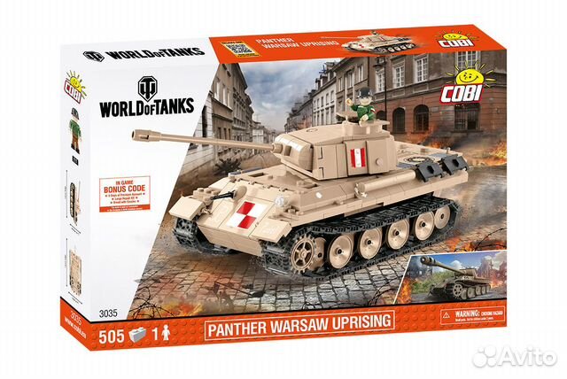 Конструктор cobi Танк Panther (Пантера) cobi-3035