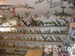 Сборка Масштабных моделей танки авиа авто мото