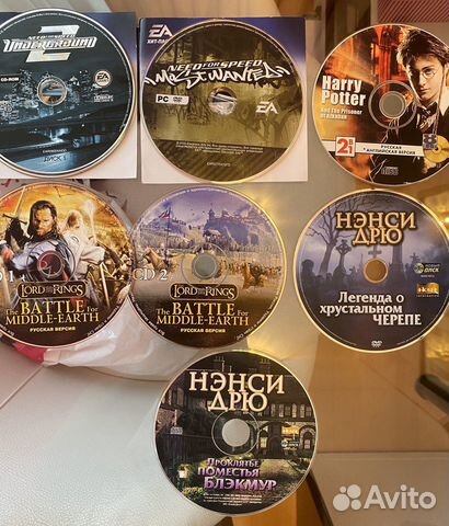 Игровые диски для компьютера Игровые диски для компьютера
