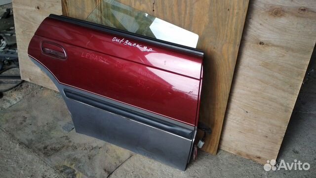 Дверь зад правая субару легаси аутбек bg,bd, 1998г