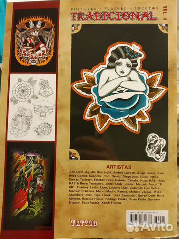 Альбом татуировок. Tradicional. Daniel Martino Альбом татуировок. Tradicional. Daniel Martino