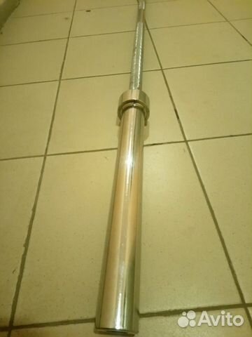 Гриф от олимпийской штанги новый 20 кг