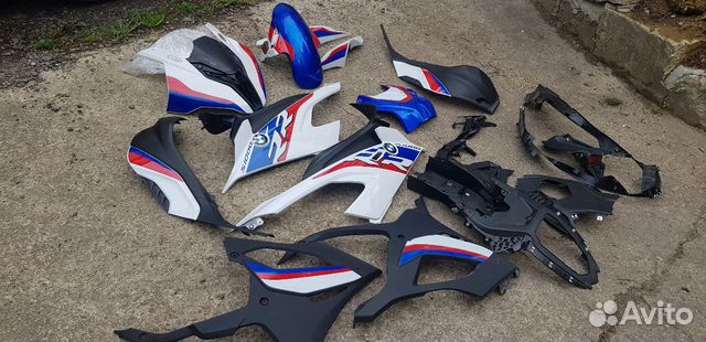 Bmw S1000RR 2019 Комплект Пластика Триколор