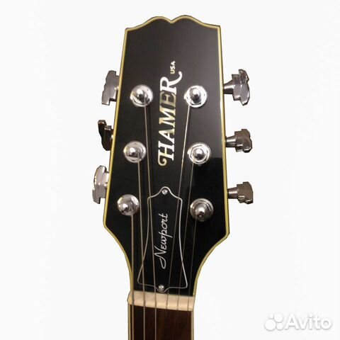 Hamer USA newport PRO VO- полуак. электрогитара