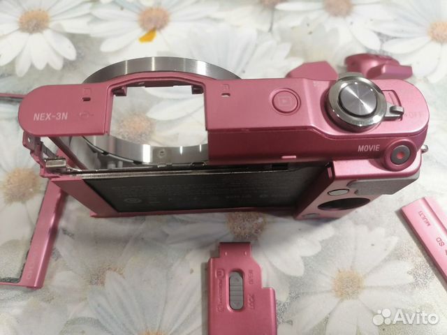 Корпус Sony nex 3n розовый, оригинал