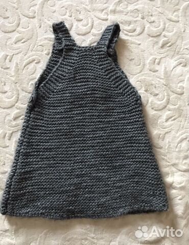 Платье zara.Вязанный сарафан Платье zara.Вязанный сарафан