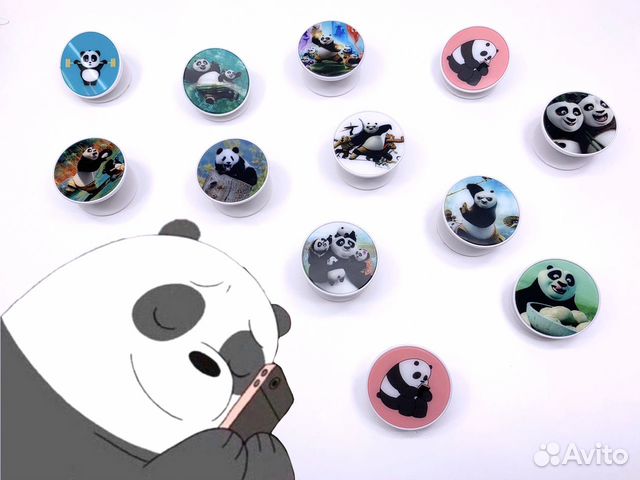 Popsoket Панда в ассортименте