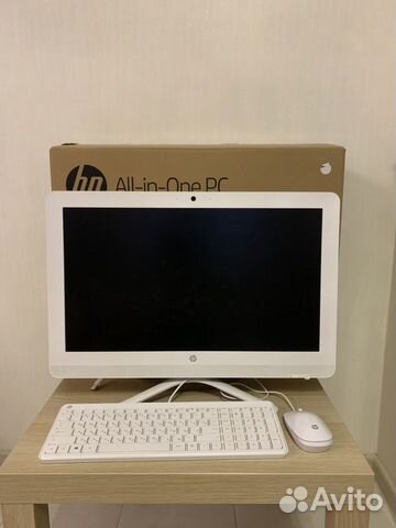 Моноблок HP 22-b062ur белый