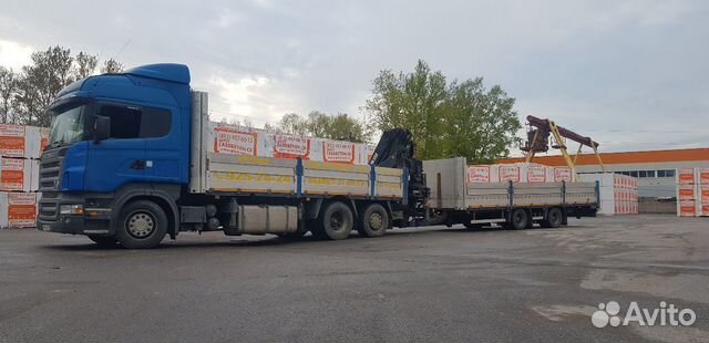 Аренда манипулятора Манипулятор Кран 15т + прицеп