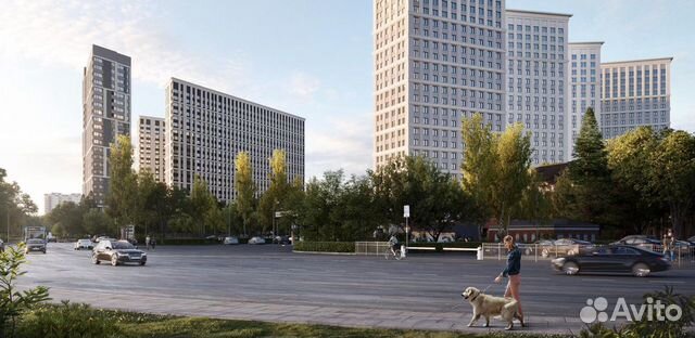 2-к квартира, 53.5 м², 21/22 эт.