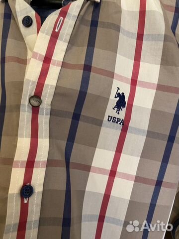 Рубашка в клетку мужская u.s.polo оригинал Рубашка в клетку мужская u.s.polo оригинал