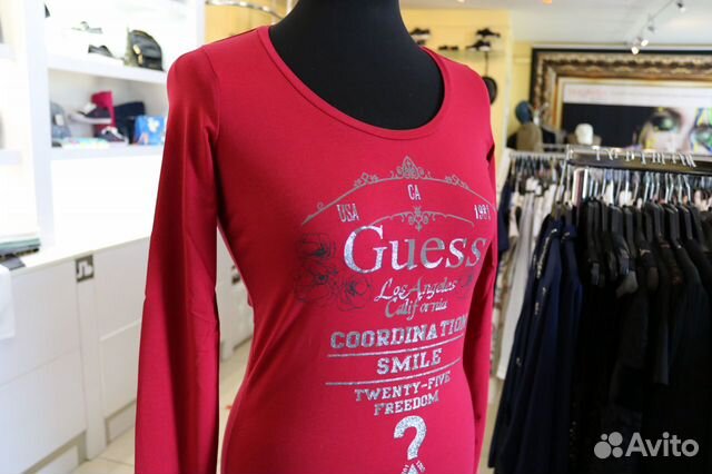 Футболка лонгслив Guess USA оригинал Футболка лонгслив Guess USA оригинал