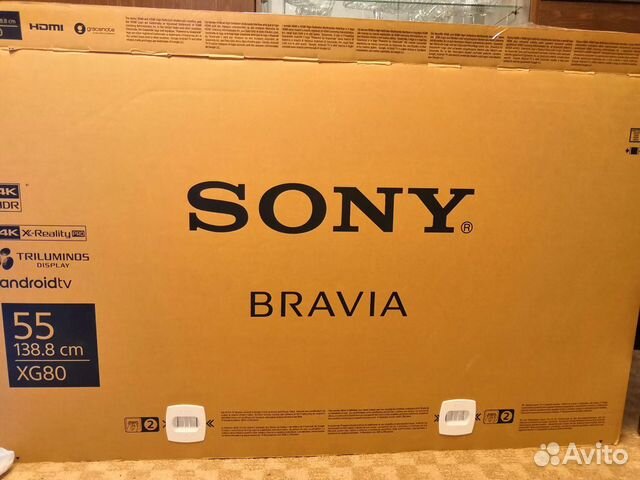 Коробка от телевизора Sony Коробка от телевизора Sony