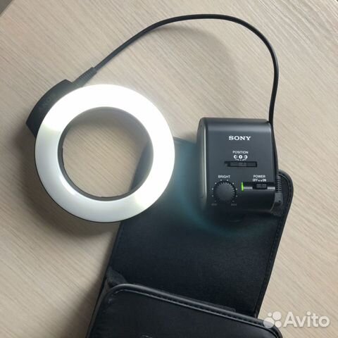 Свет для съемки Sony HVL-RL1 кольцевая макровспышк