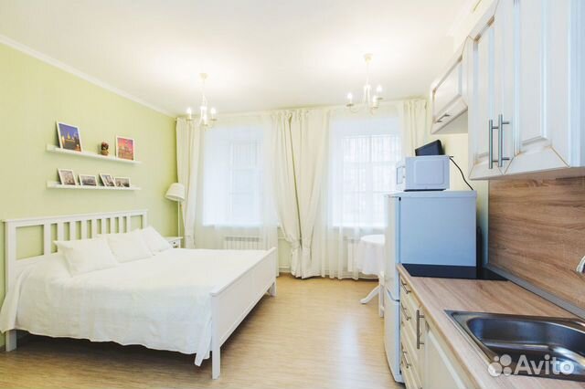 

Квартира-студия, 25 м², 1 кровать