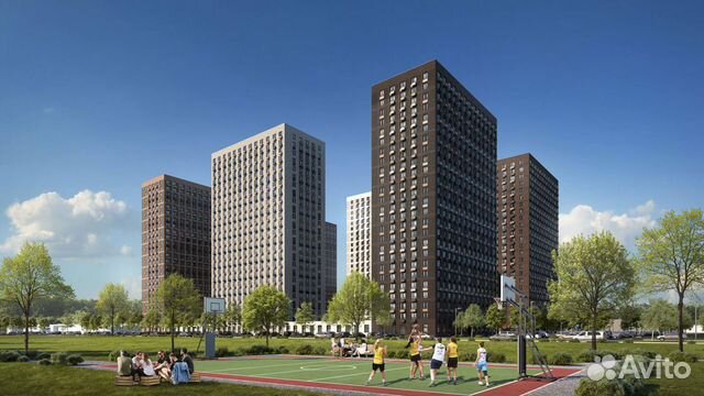 1-к квартира, 35.8 м², 7/25 эт. 1-к квартира, 35.8 м², 7/25 эт.