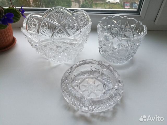 Конфетница Хрусталь