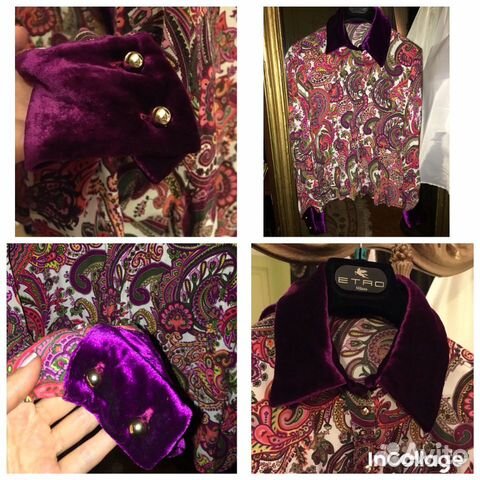 Рубашка Etro Burberry