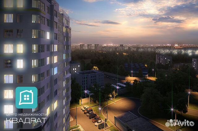 1-к квартира, 34.9 м², 2/16 эт.