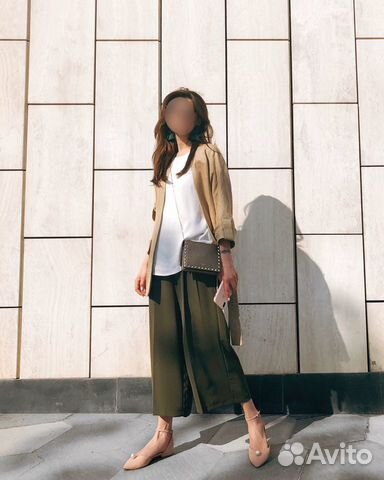Брюки кюлоты Topshop Брюки кюлоты Topshop