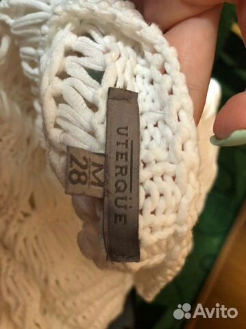 Практически новый свитер uterque хлопок 100 Практически новый свитер uterque хлопок 100