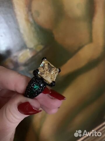 Кольцо серебро 925 цирконы Кольцо серебро 925 цирконы