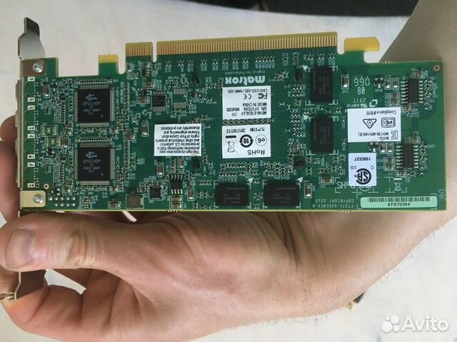 Matrox M9148 LP (M9148-E1024LAF), Edgebanding Matrox M9148 LP (M9148-E1024LAF), Edgebanding