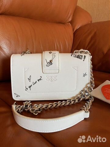 Новая сумка Pinko из натуральной кожи Новая сумка Pinko из натуральной кожи