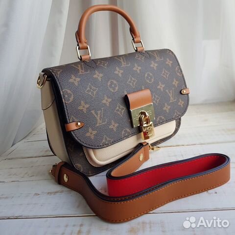 Новая женская белая сумка кожа Louis Vuitton Новая женская белая сумка кожа Louis Vuitton