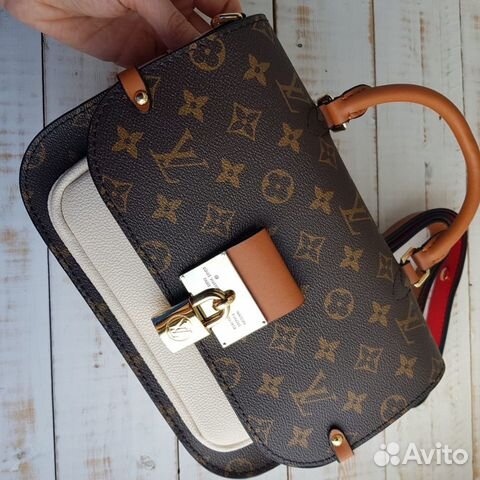 Новая женская белая сумка кожа Louis Vuitton Новая женская белая сумка кожа Louis Vuitton
