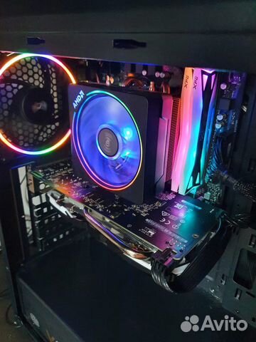 Игровой компьютер Ryzen 5 1600/DDR4 16/RX570 8GB Игровой компьютер Ryzen 5 1600/DDR4 16/RX570 8GB