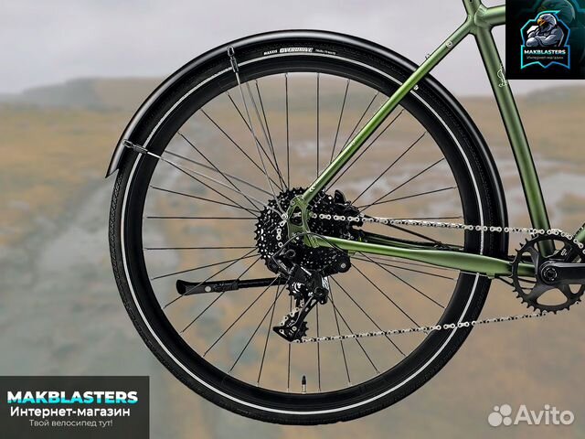 Велосипед Merida Crossway Urban 300 Matt Fog Green Велосипед Merida Crossway Urban 300 Matt Fog Green