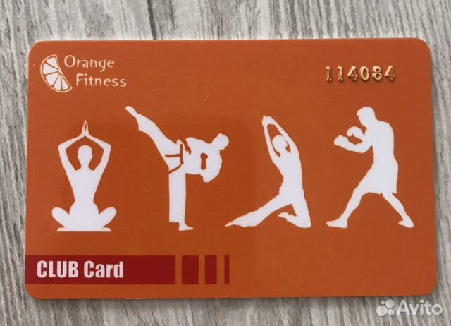 Orange card