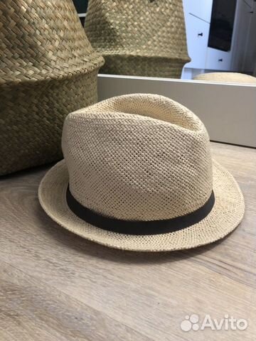Шляпа соломенная h&m