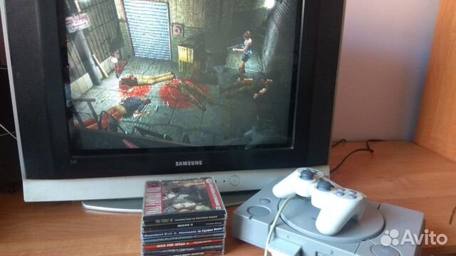 Playstation 1 Fat scph-9002 + лучшие игры Playstation 1 Fat scph-9002 + лучшие игры