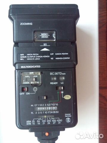 Вспышка Unomat BC 36TD