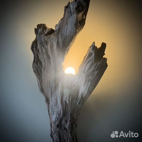 Светильник в стиле “driftwood“