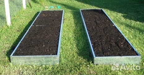 Грядки из оцинкованной стали Грядки из оцинкованной стали