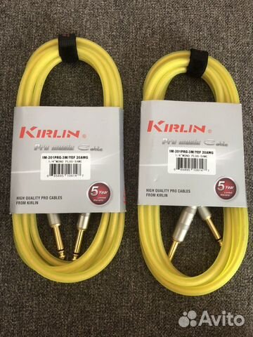 Kirlin pro music cable 3m Kirlin pro music cable 3m