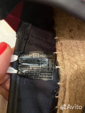 Эспадрильи Tommy Hilfiger оригинал Эспадрильи Tommy Hilfiger оригинал