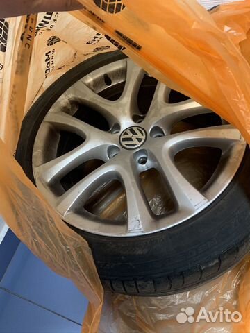 Колёса в сборе R17 VW оригинал. Датчики давления