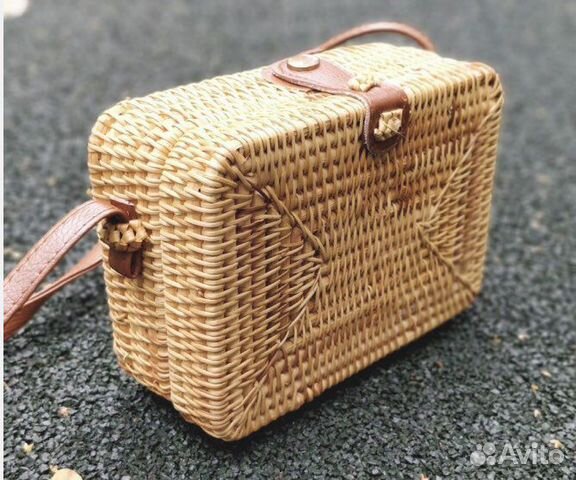 Летние сумочки из ротанга Летние сумочки из ротанга