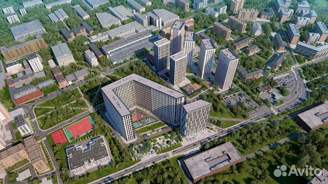 2-к квартира, 57.6 м², 22/22 эт. 2-к квартира, 57.6 м², 22/22 эт.