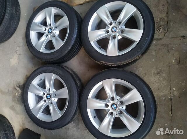 Диски бу литые R16 I на BMW 116