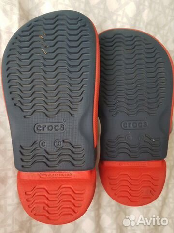 Сабо Crocs c10 темно-синие