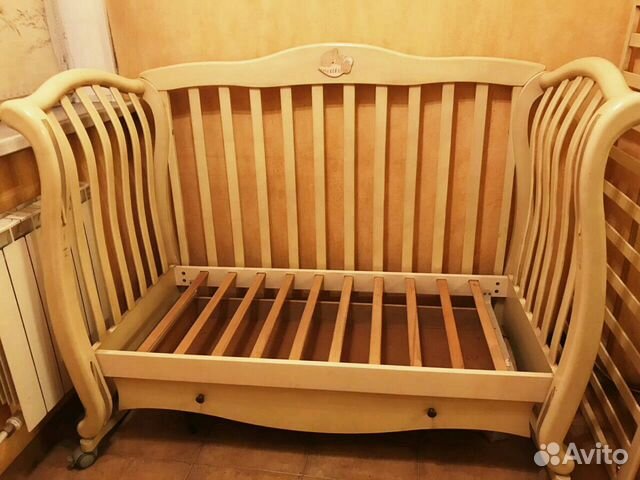 Детская кроватка-диван baby italia andrea VIP Детская кроватка-диван baby italia andrea VIP