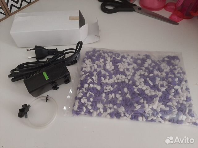 Камушки и фильтр для аквариума Камушки и фильтр для аквариума