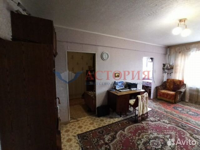 2-к квартира, 44.5 м², 1/2 эт.