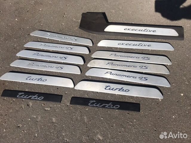 Накладки порога Porsche Panamera 970