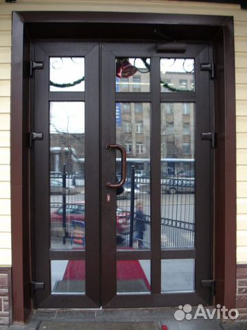 Пластиковая дверь 120х210 158